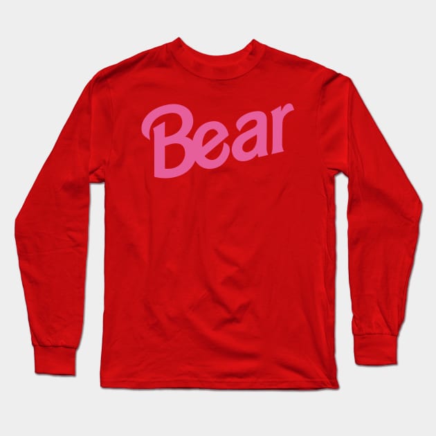 Bear Long Sleeve T-Shirt by byb